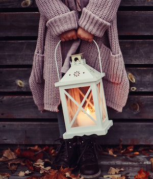 candle lantern child Rochester cremation